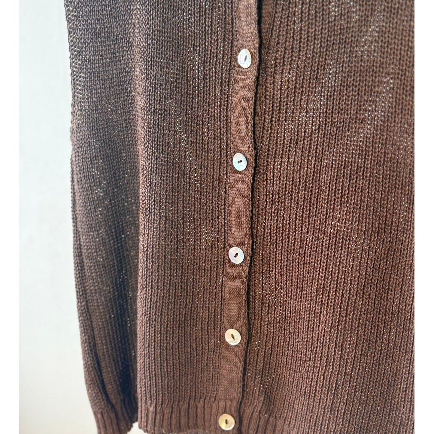 Strickweste -braun