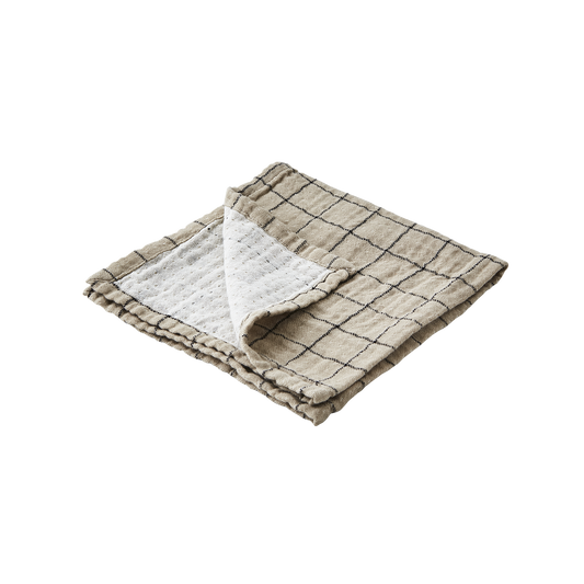 Affari ELSA Serviette -beige/schwarz