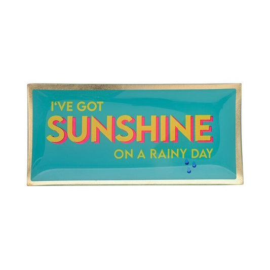 Giftcompany Love Plates / Glasteller L -I´ve got sunshine-