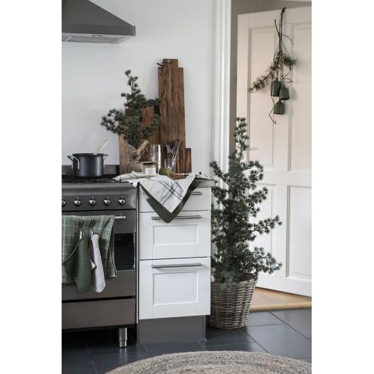 Ib Laursen Korb Rattan / Pflanzkorb