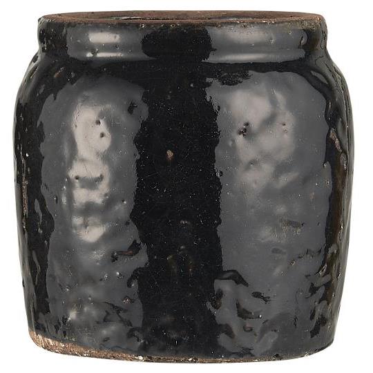 Ib Laursen Topf / Übertopf m. Kante -Black Ocean-