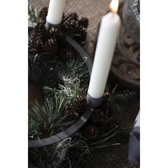 Ib Laursen Adventskerzenhalter f/ 4 Stabkerzen mit Spießen