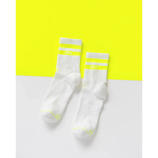le ooley Socke - Streetmood Neon Lemon