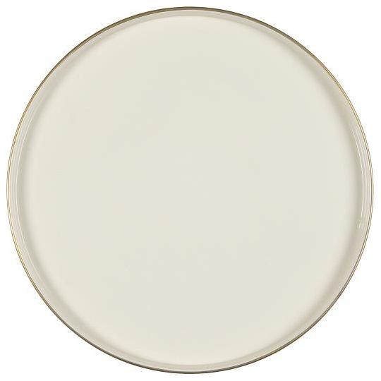 Ib Laursen Tablett -butter creme- D41,5cm