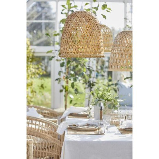 Ib Laursen Hängelampe Bambus - Leitung 170cm -