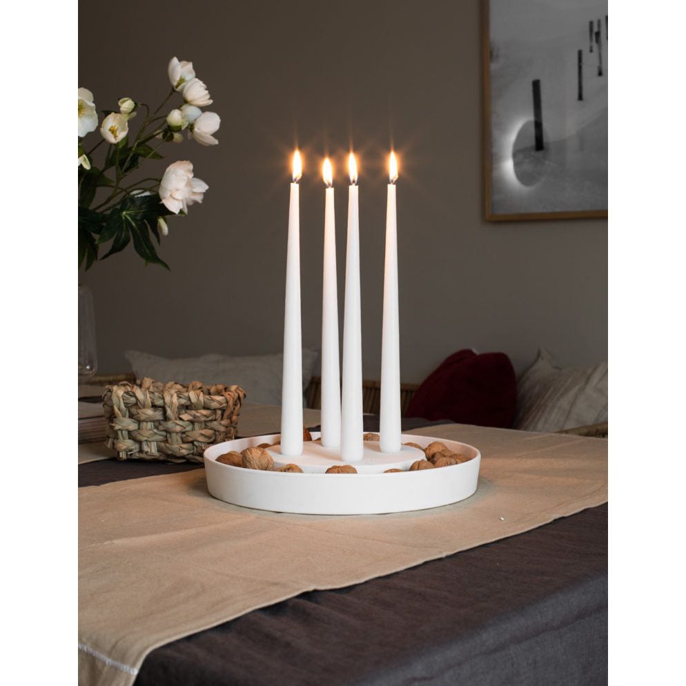 Storefactory Valltorp XL white Candlestick/ Kerzenhalter