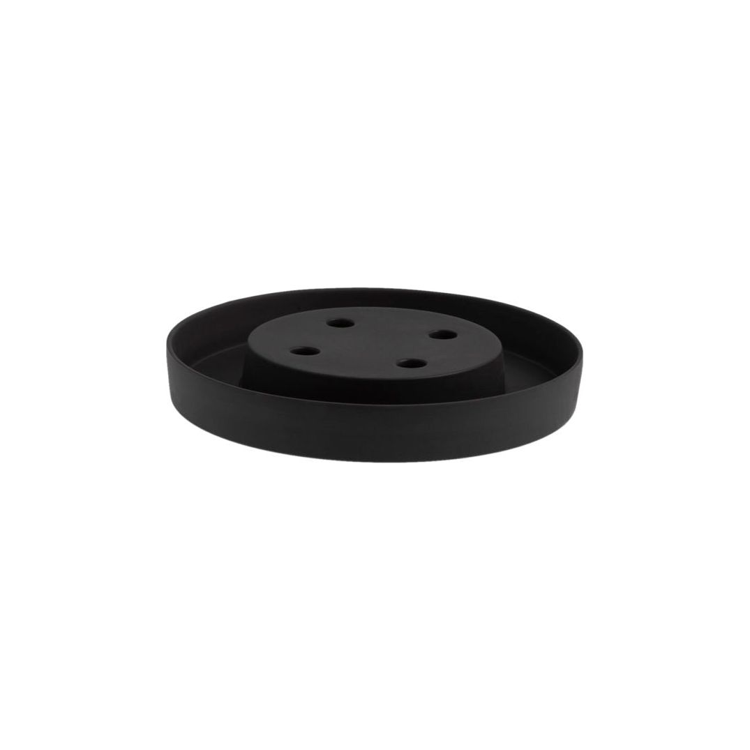 Storefactory Valltorp XL glossy black Candlestick/ Kerzenhalter
