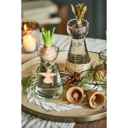 Ib Laursen Tablett -cafe creme- D41,5cm