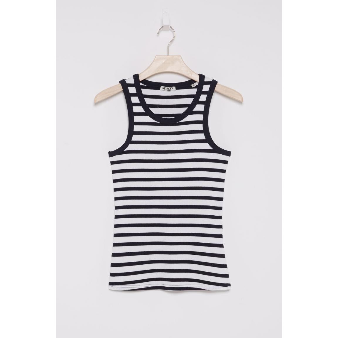 Senses. the Label Ripptop TRO:PEA -night navy/ opticwhite