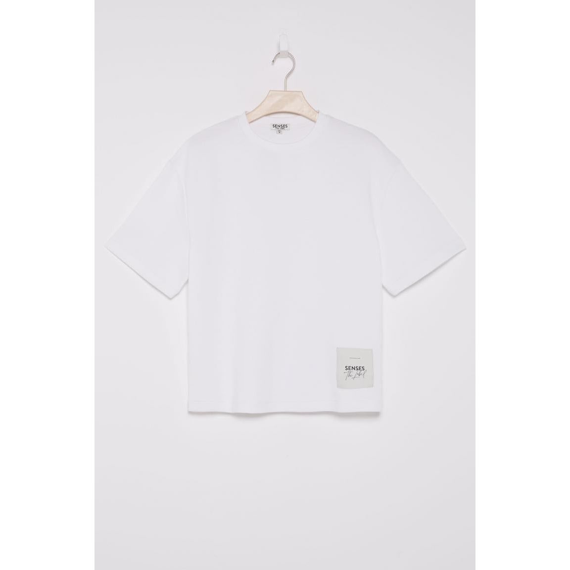 Senses. the Label T-Shirt SA:LINE -opticwhite