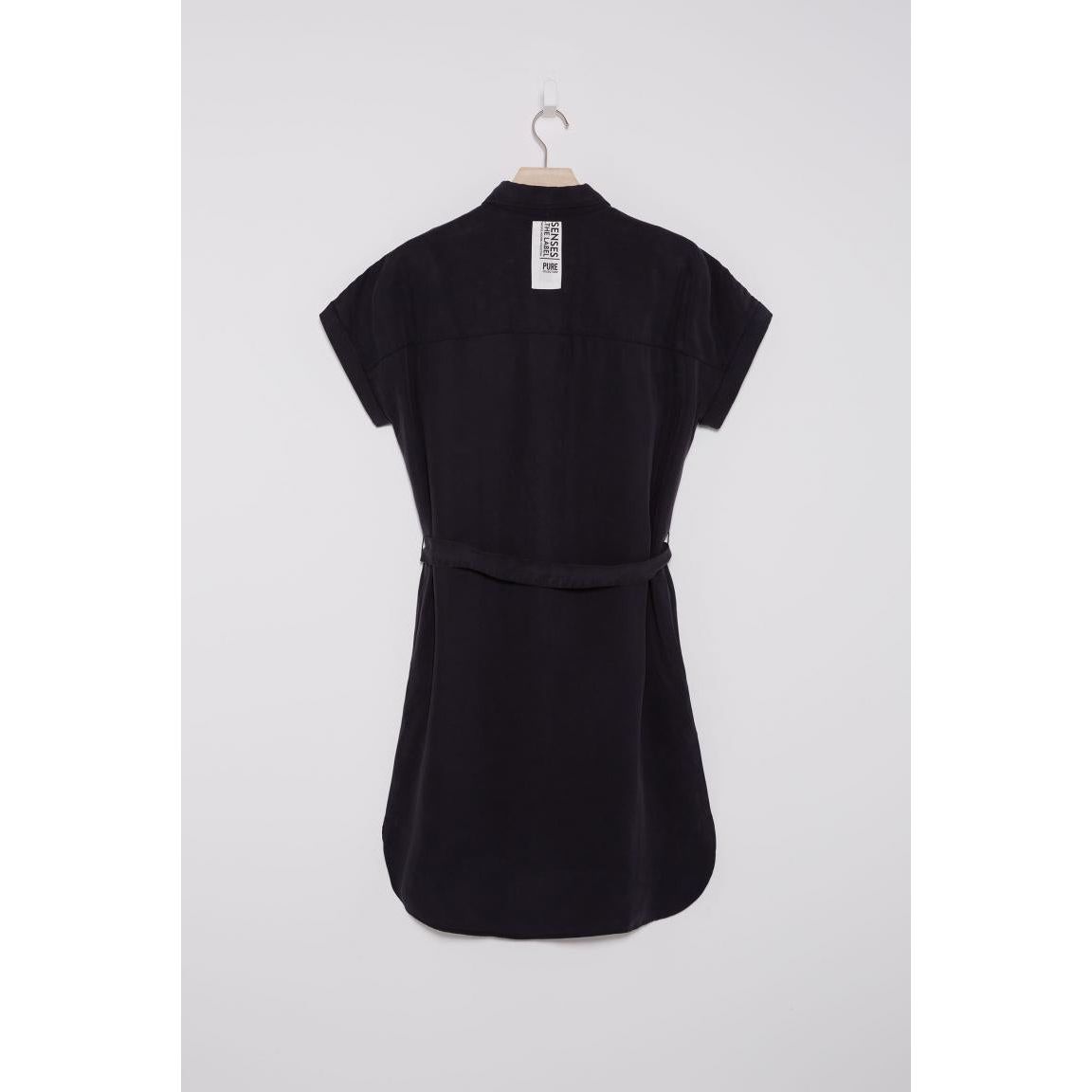 Senses. the Label kurzes Hemdblusenkleid FO:XI -night navy