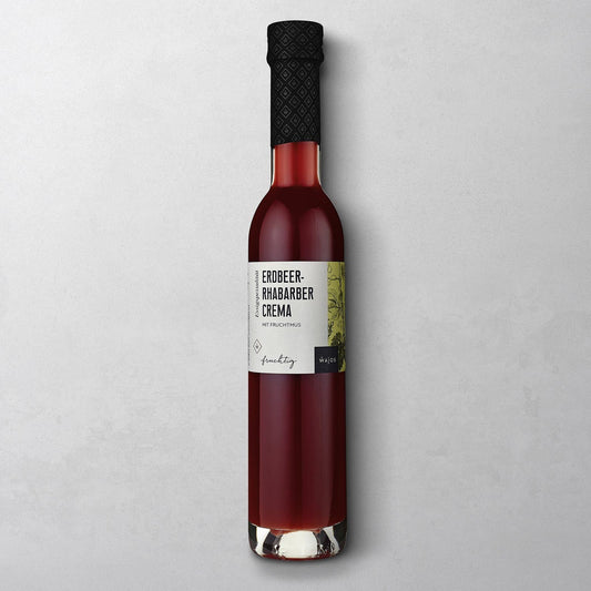 Erdbeer-Rhabarber Crema