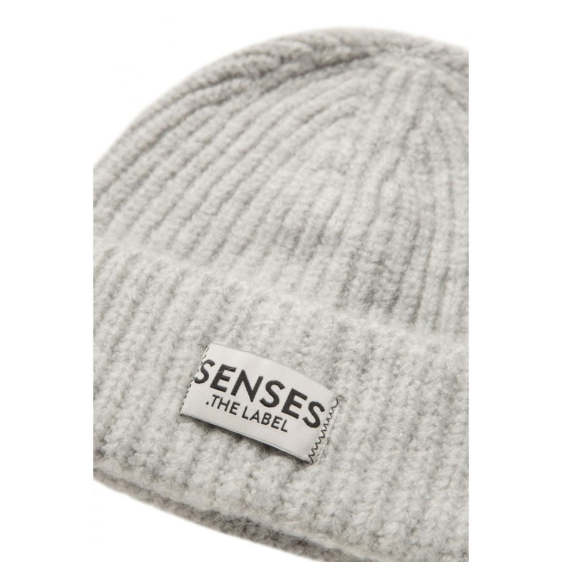 Senses. the Label Mütze AL:PS - hellgrau