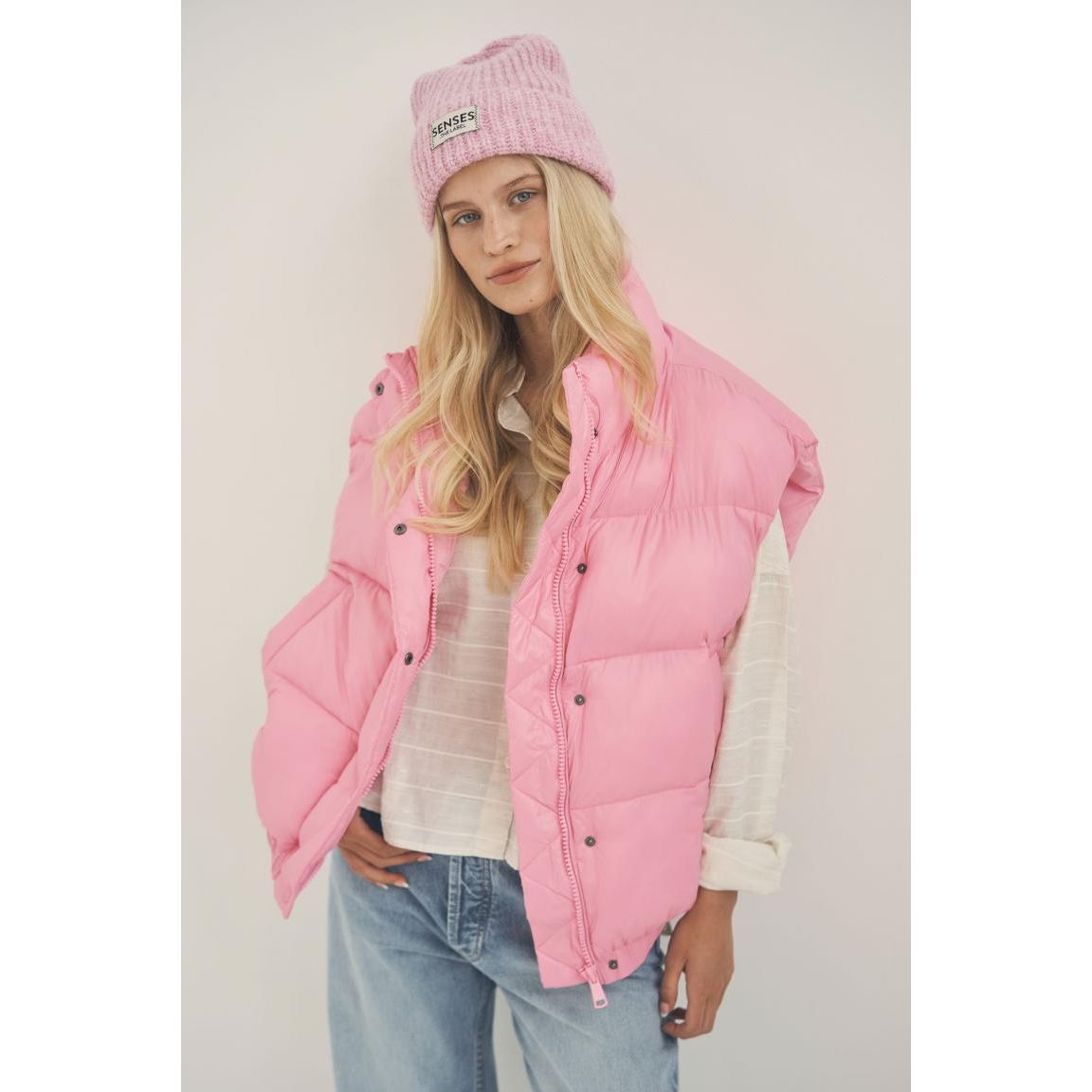 Senses. the Label Steppweste OW:E - rose pink