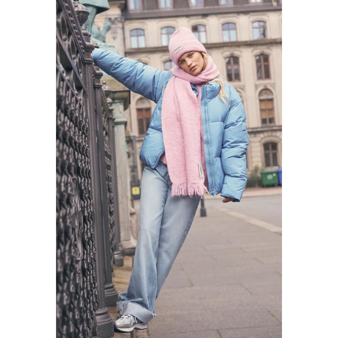 Senses. the Label Kurze Steppjacke ON:ION - bleu ciel