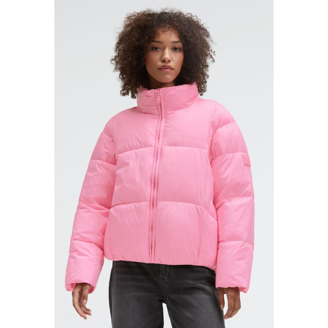 Senses. the Label Kurze Steppjacke ON:ION - rose pink