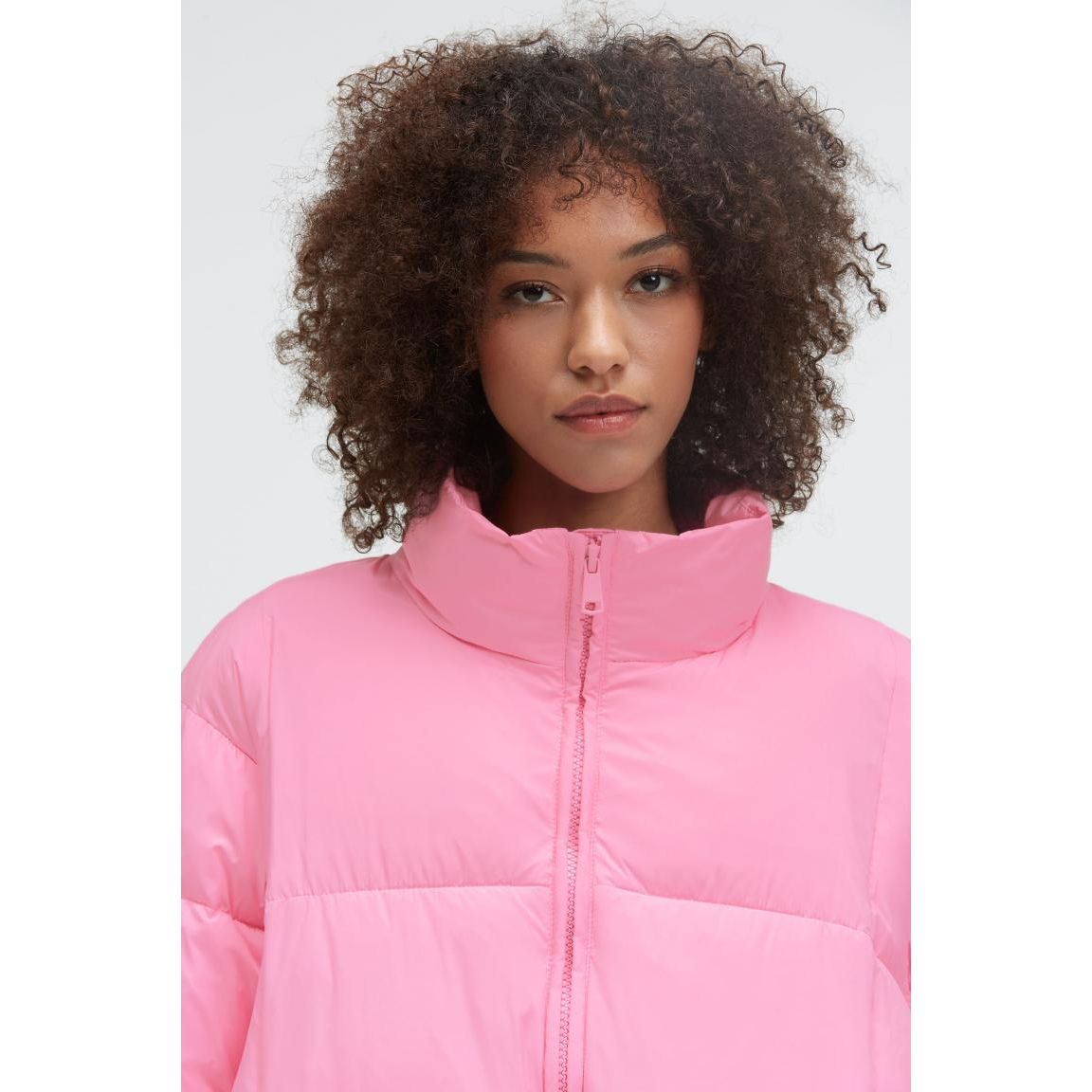 Senses. the Label Kurze Steppjacke ON:ION - rose pink