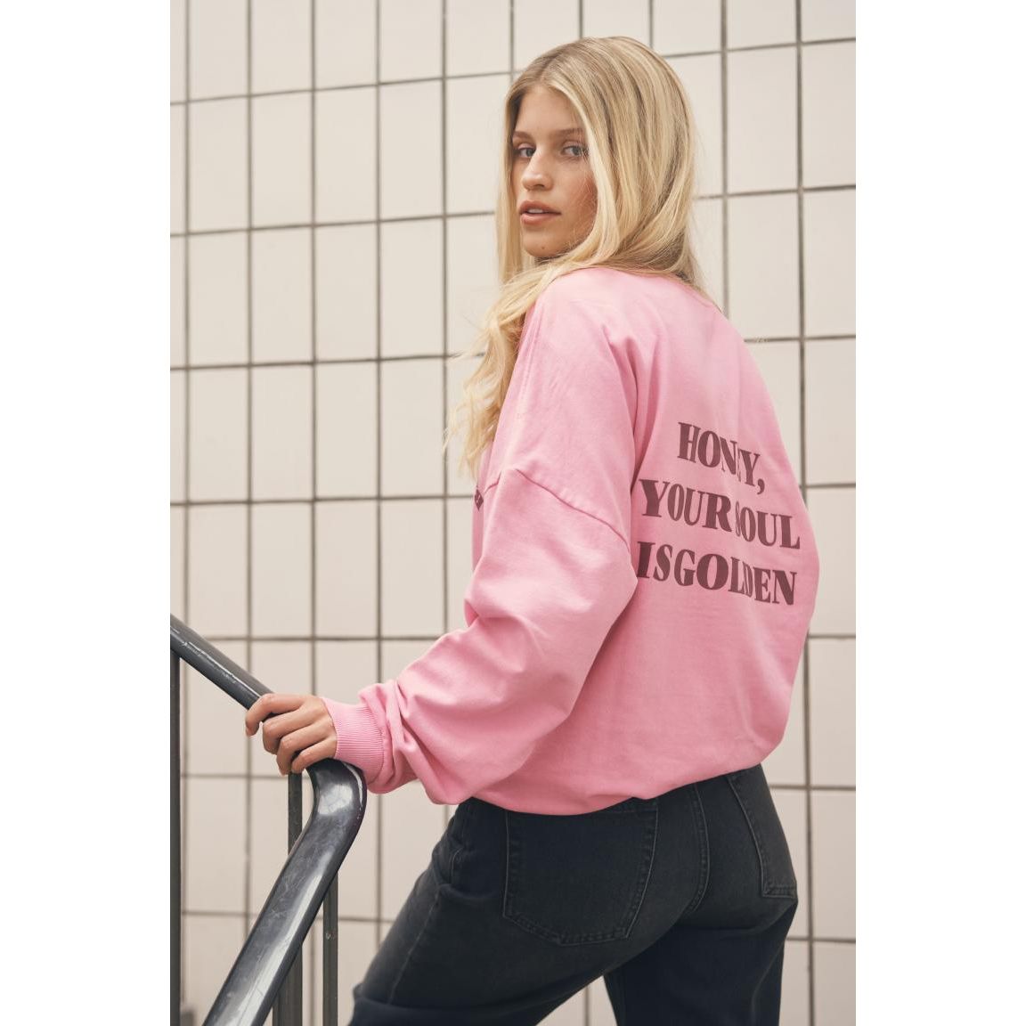 SENSES the Label Sweatshirt SMIL:LA