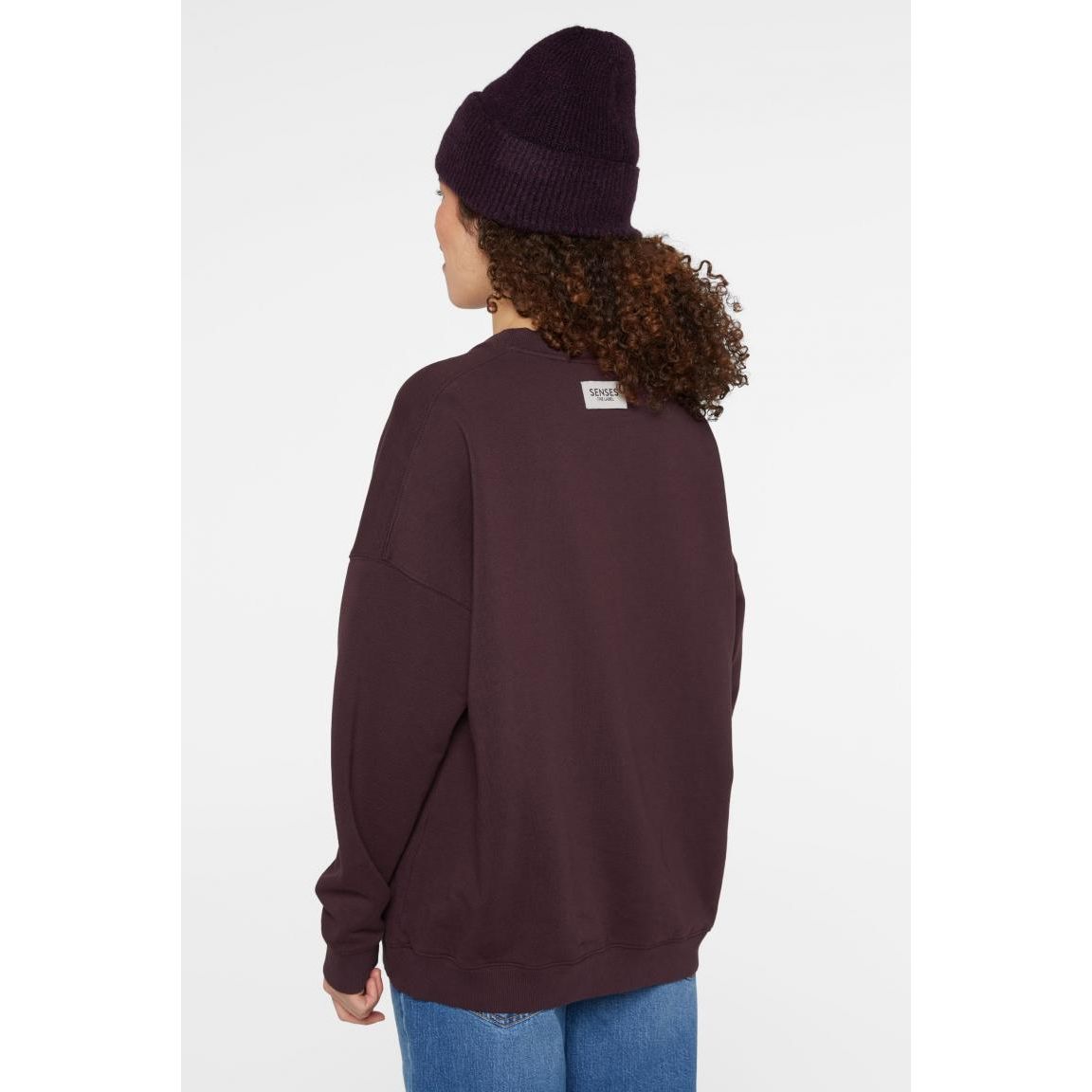 SENSES the label Sweatshirt Oversized mit Print