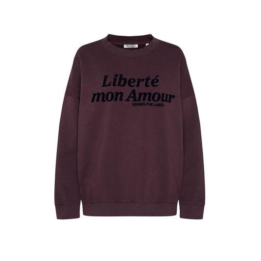 SENSES the label Sweatshirt Oversized mit Print