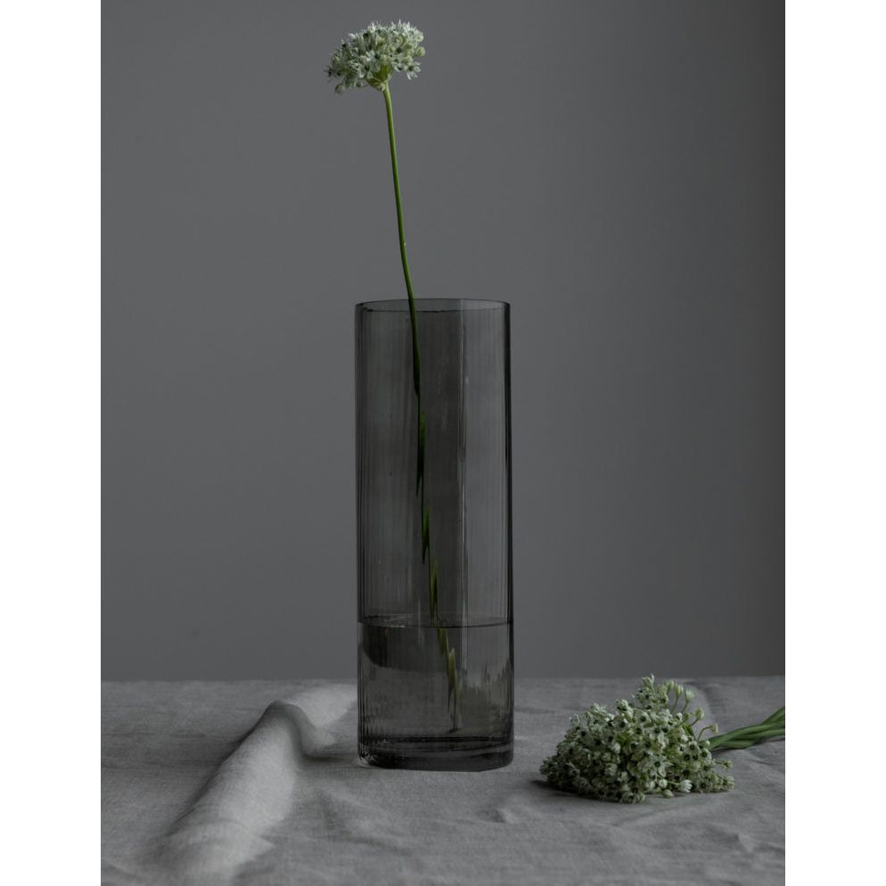 Storefactory Ramsjö -Windlicht/ Vase- grau- medium
