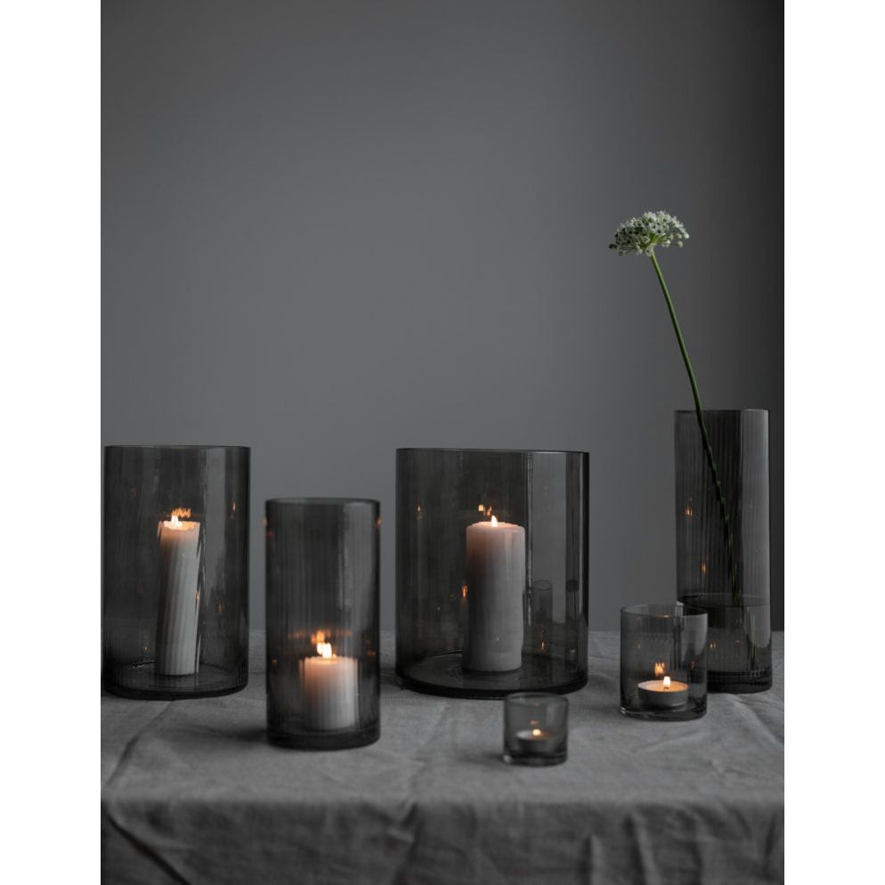 Storefactory Ramsjö -Windlicht/ Vase -grau- large