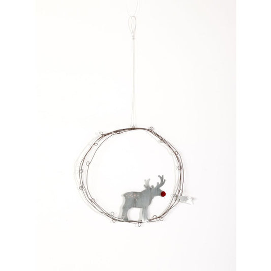 Good old friends - Winter Traumornament -Rentier-