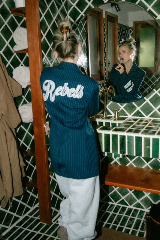 Colourful Rebel Nadelstreifenblazer