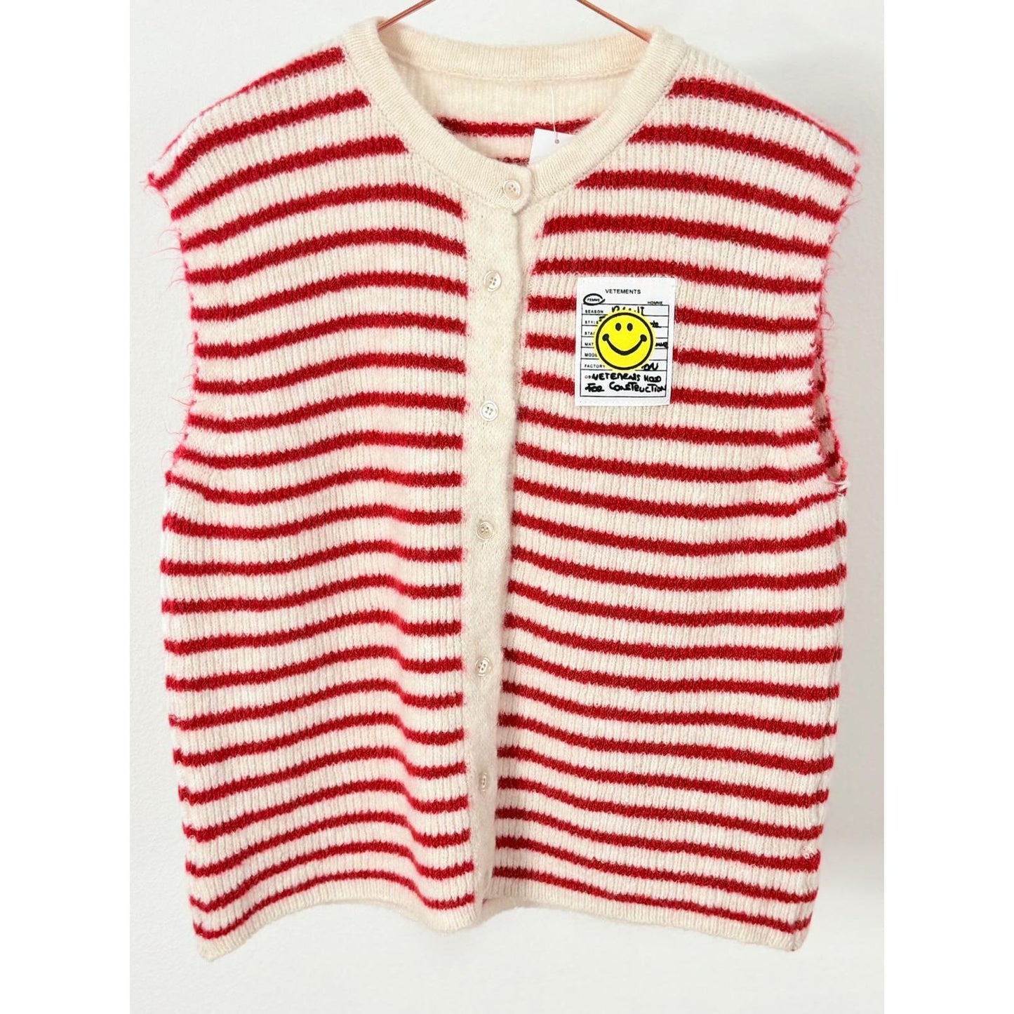 Strickweste "MapleKiss" - rot