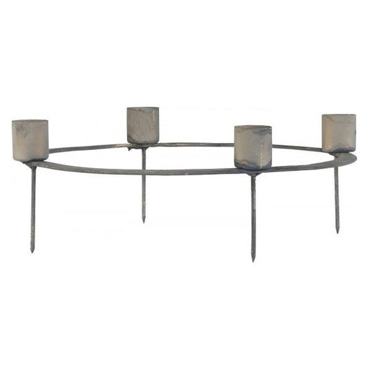 Ib Laursen Adventskerzenhalter f/ 4 Stabkerzen mit Spießen