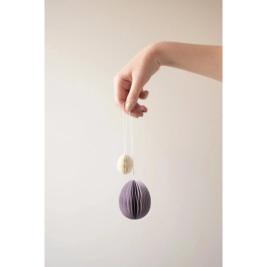 DBKD Ovoid Small Osteranhänger - white