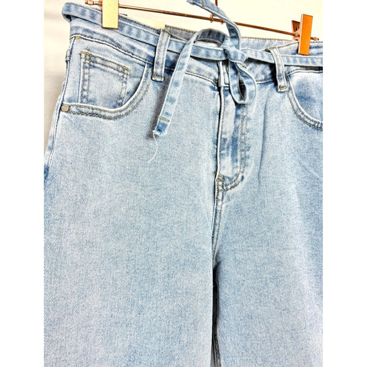 Jeans mit Schleifenband