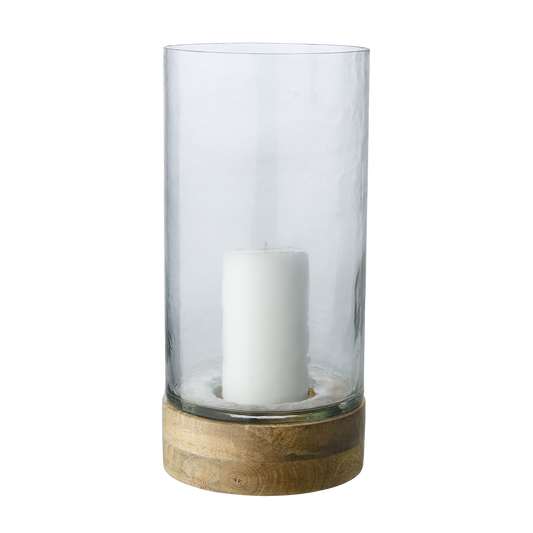 Affari DISA Laterne -klar/braun- Ø15xH32 cm