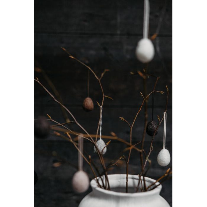 Storefactory Osterei z. hängen - Ullas - dark brown small