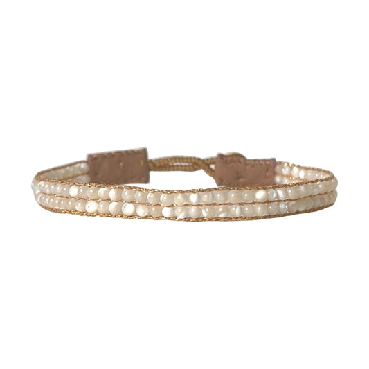 IBU Jewels Armband Cap Lise - Mother of Pearl