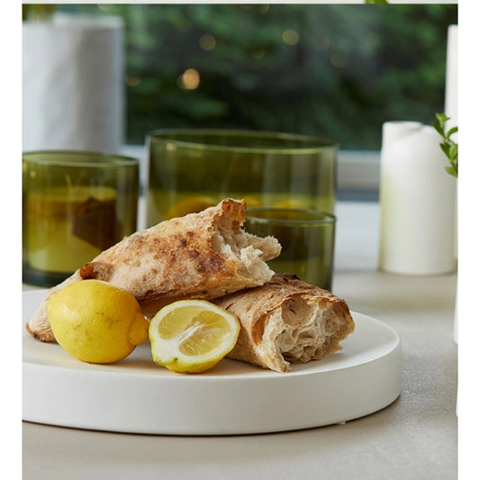 Lübech Living Ally Ceramic tray / Tablett - Platte -weiß-