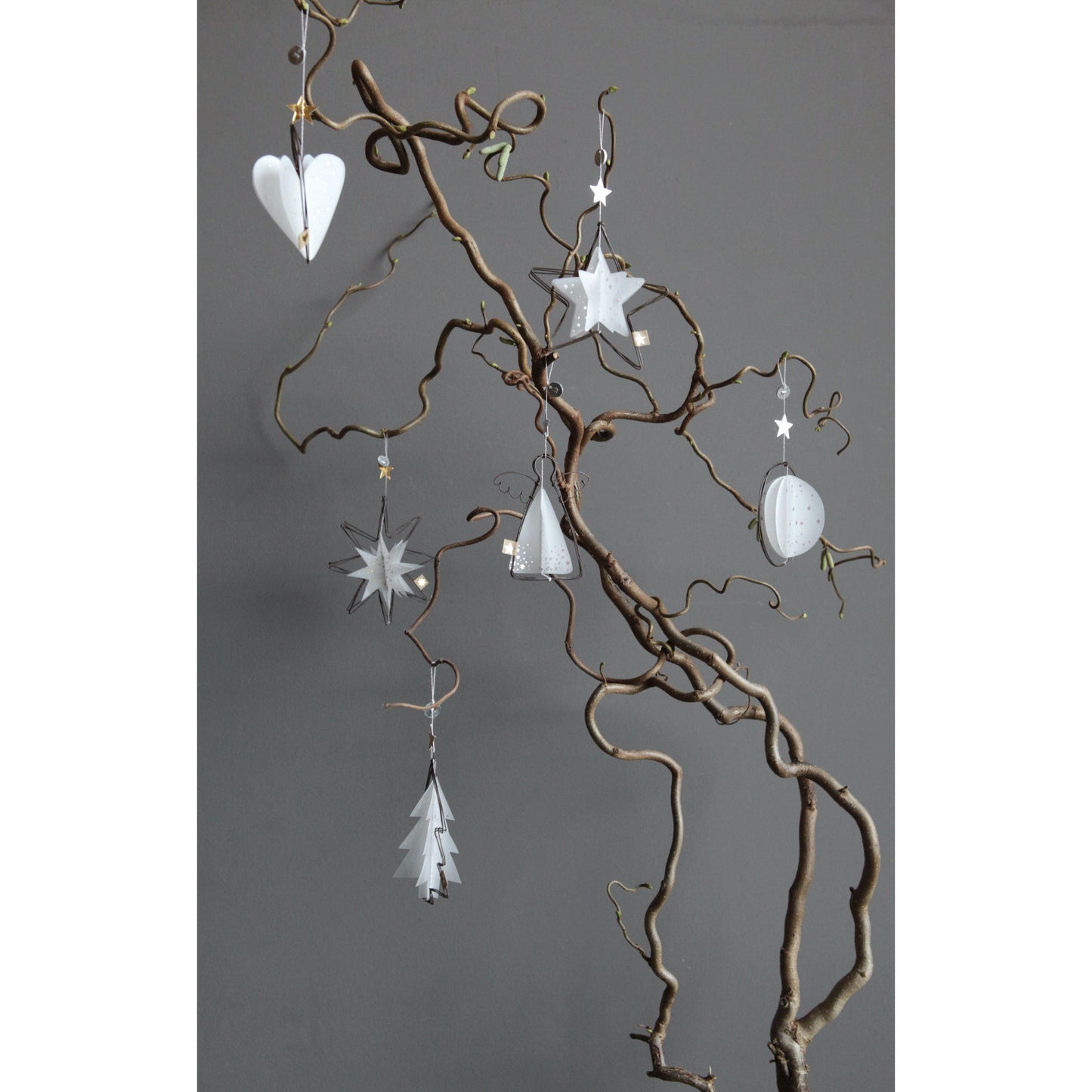 Good old Friends Winter Transparent Ornamente / versch. Sorten