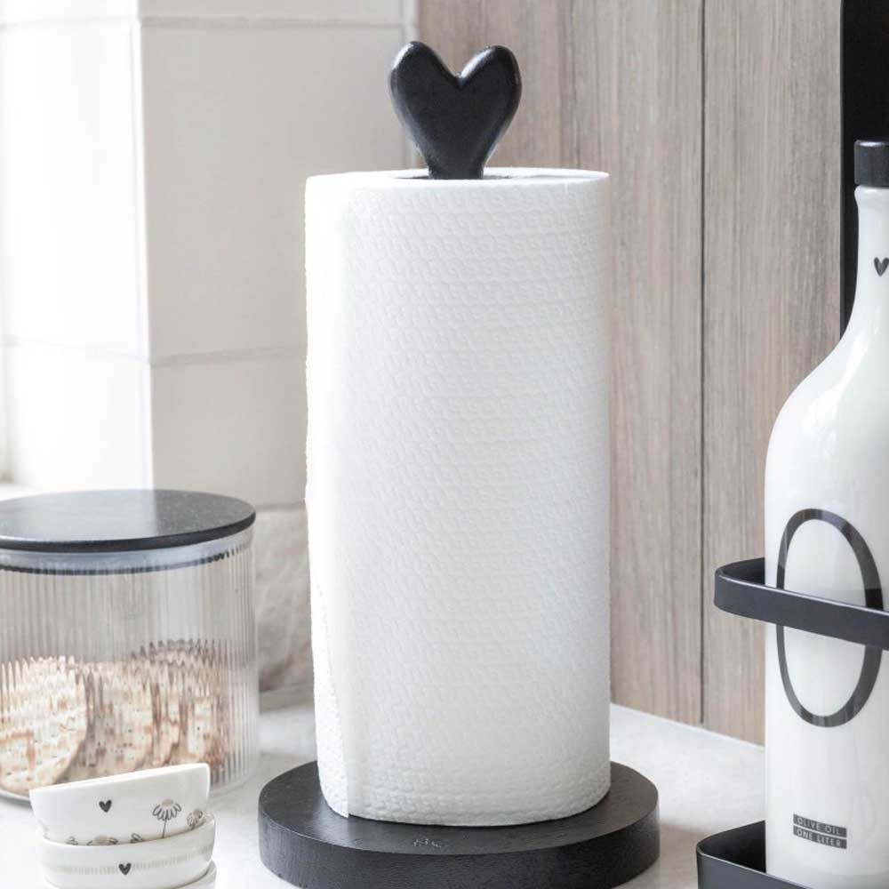 Bastion Collections Kitchenroll Holder / Küchenrollenhalter -black- – Villa Wohnzauber