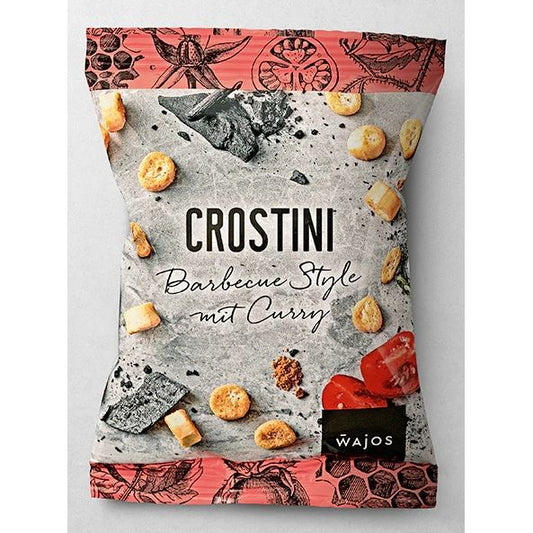 Crostini mit Barbecue & Curry