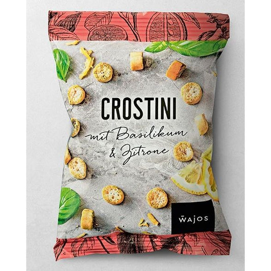 Crostini mit Basilikum & Zitrone