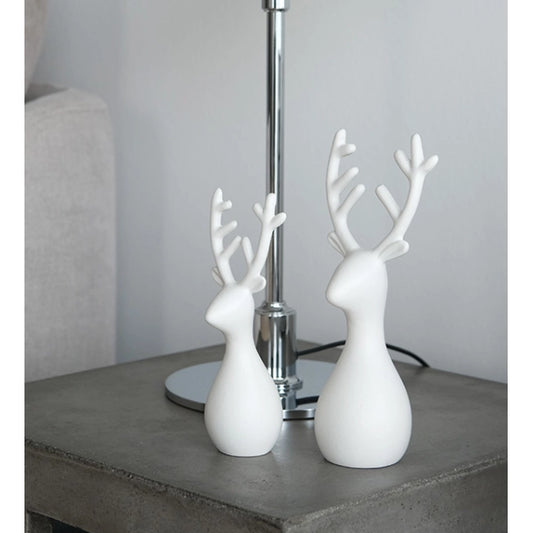 Lübech Living OOhh Deer sandy finish klein - White