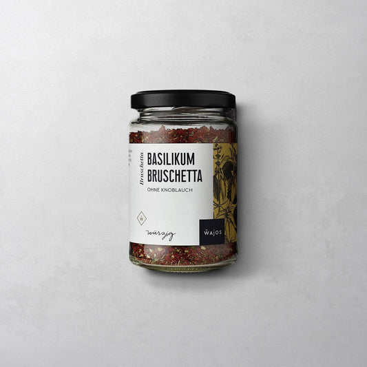 Basilikum Bruschetta