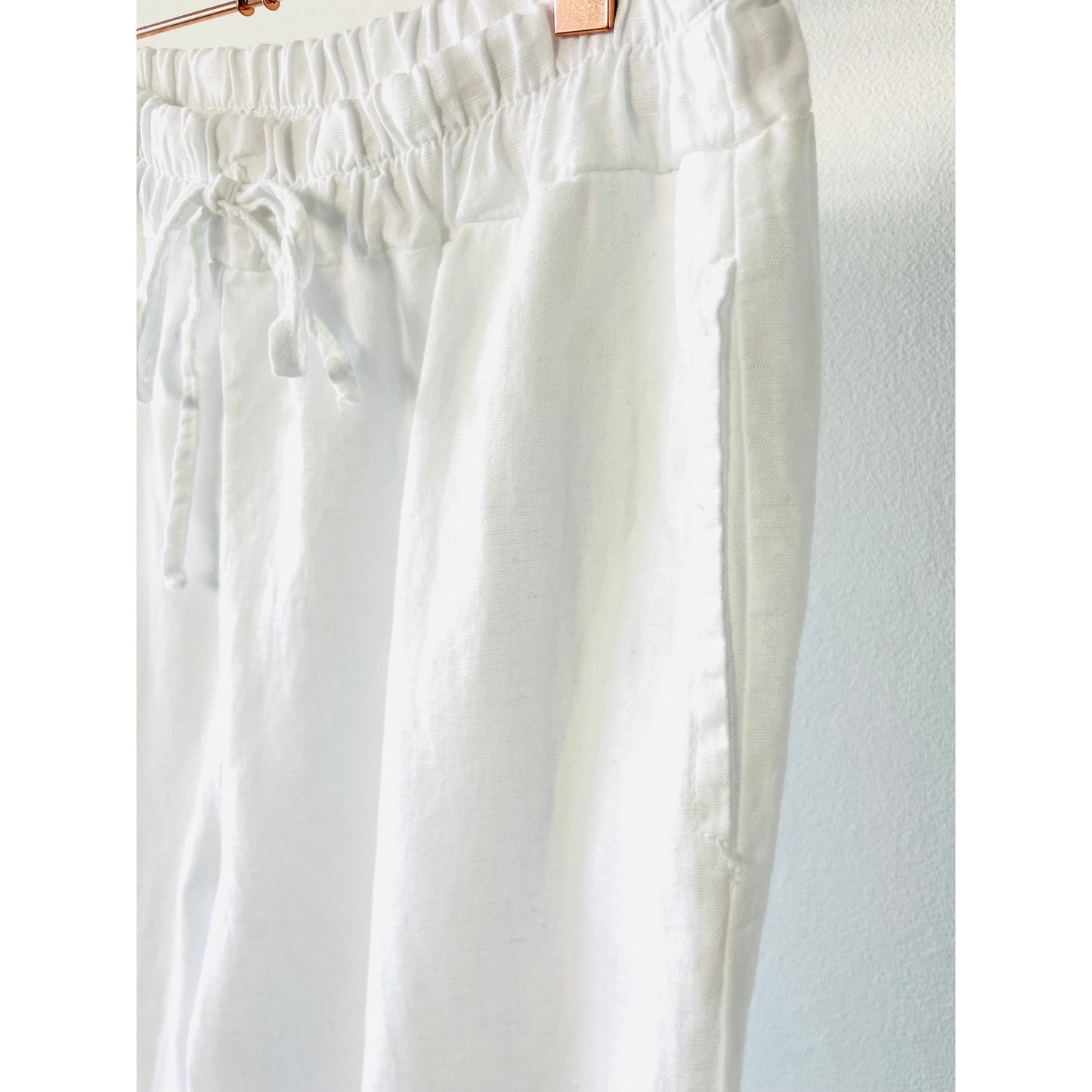 Leinenhose -weiß-