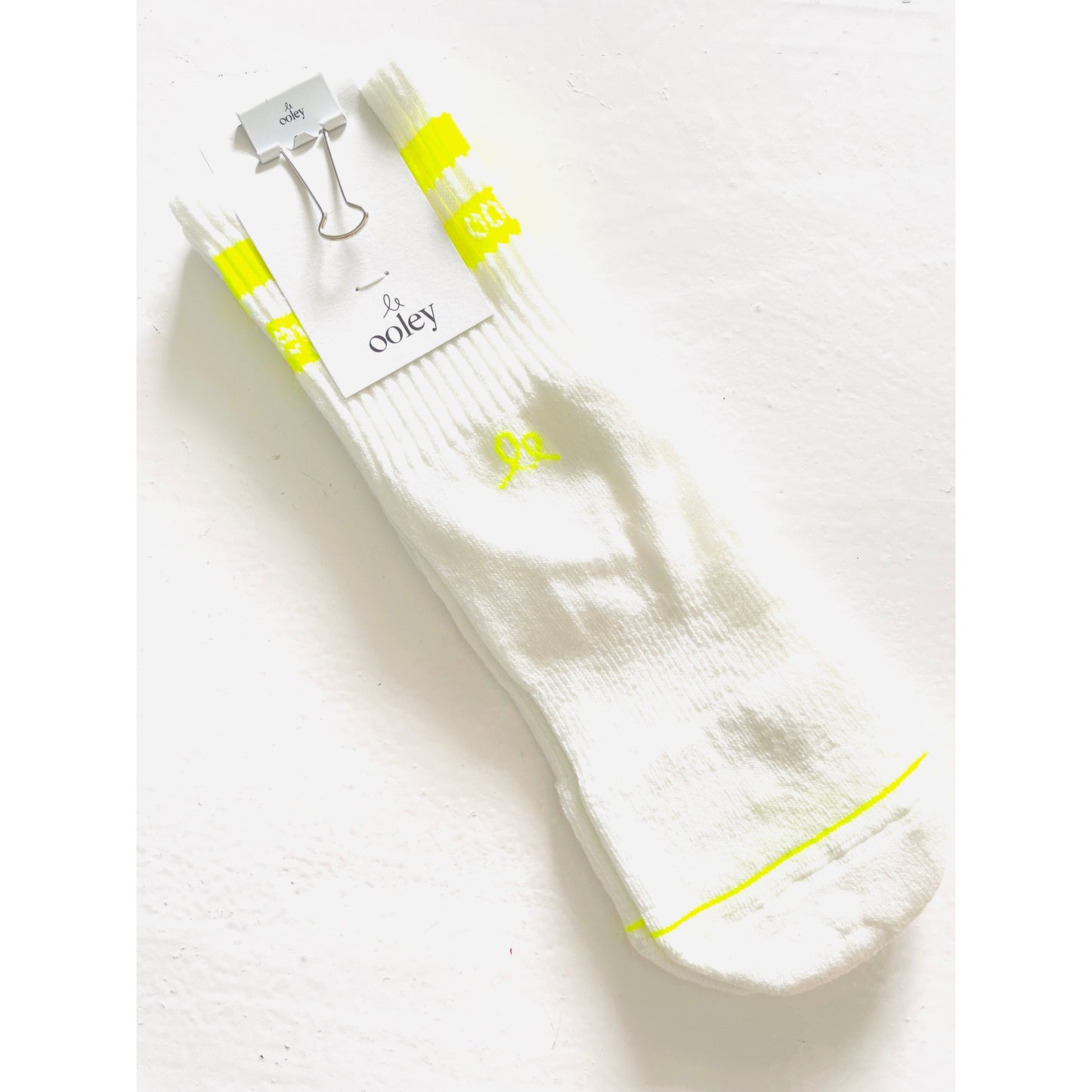 le ooley Socke -Streemood neon lemon -M-