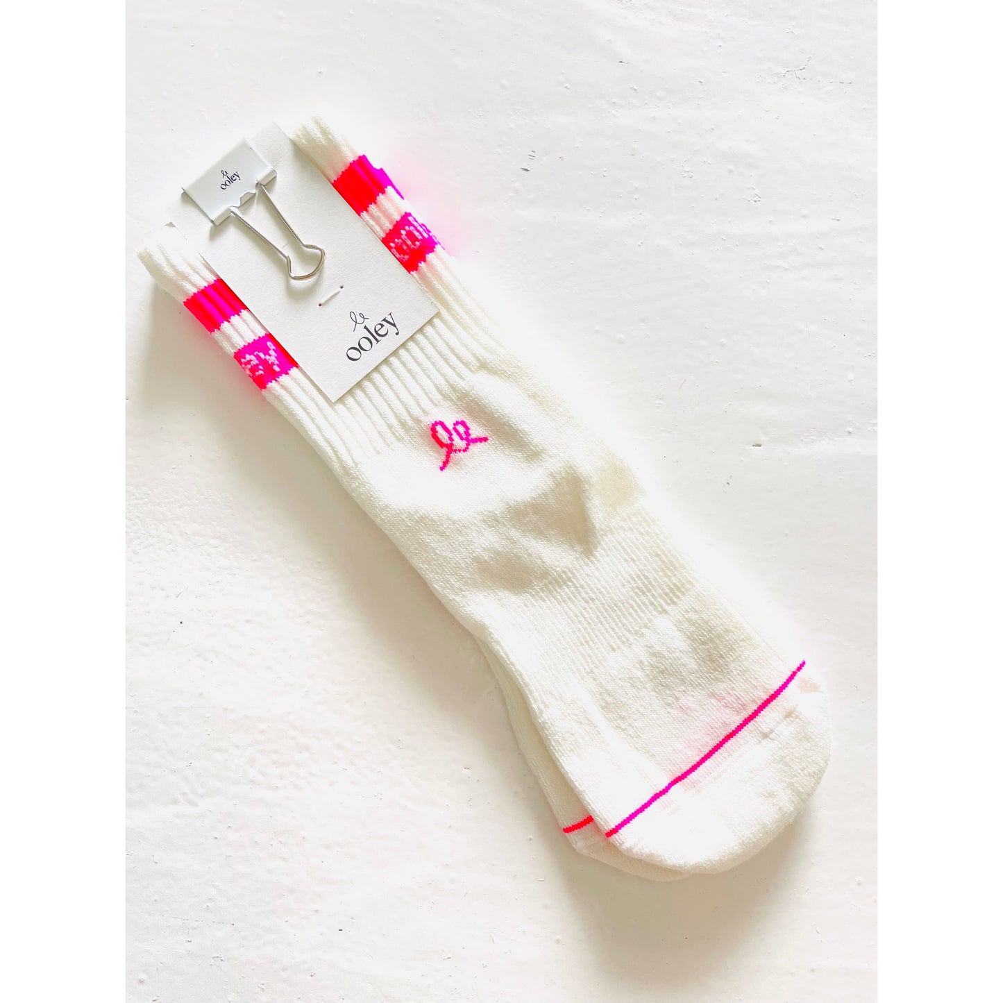 le ooley Socke -Streemood neon pink -M-