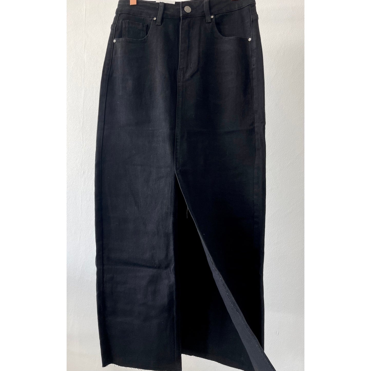 Jeansrock -black-