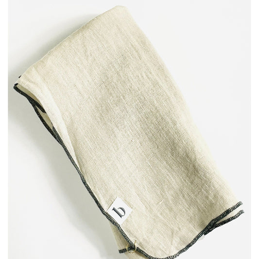 Broste Copenhagen Stoffserviette Leinen -natur-