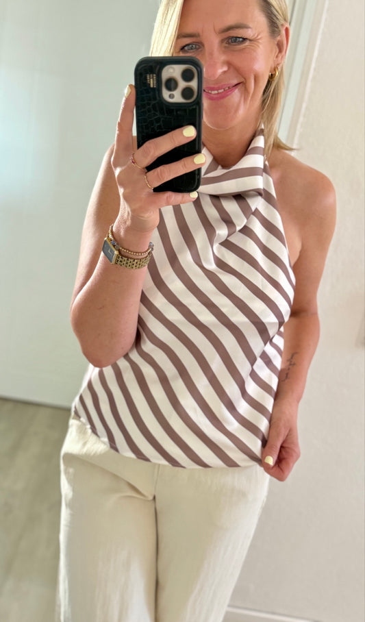 Neckholder - taupe