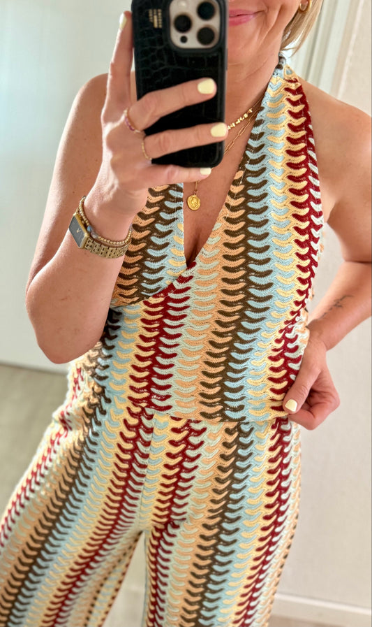 Neckholder mit Muster