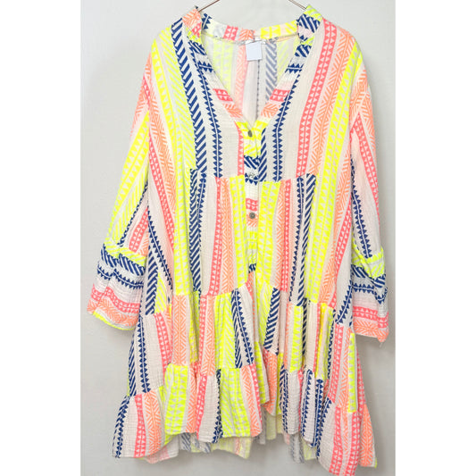 Musselinkleid -Summer Stripes-